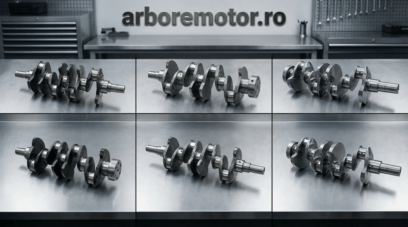Arbore motor (vibrochen) nou la cota standard STD pentru motoare industriale Kubota și Yanmar - arboremotor.ro